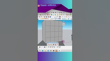 short training of Smart Offset, plugin in SketchUp 🤏🏻