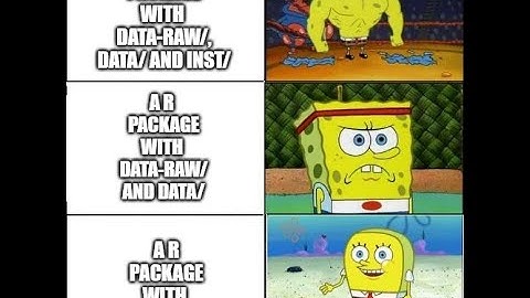 Include a demo dataset into an R package