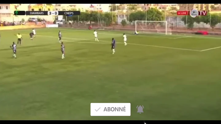 Sory Diallo ( Diambars) marque le but du week-end en Ligue 1: Quelle magnifique frappe !