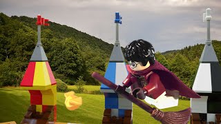 LEGO Harry Potter quidditch scene