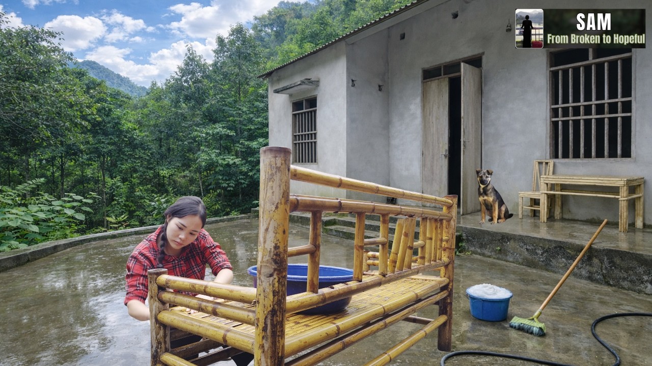 Девушка, убирающая заброшенный дом | Обретая покой в тихой автономной жизни | Эп.13