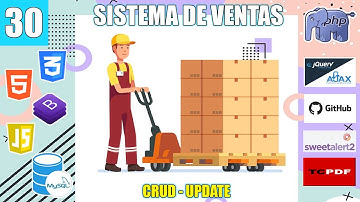 30 CRUD - UPDATE CATEGORÍAS con MODALS en el Sistema de Ventas con (PHP y MySql) FullStack