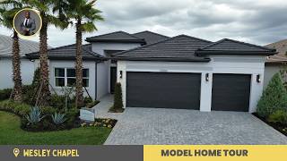 Full Home Tour: 4,132 Sq Ft 55  Luxury in Wesley Chapel, FL | Valencia Ridge