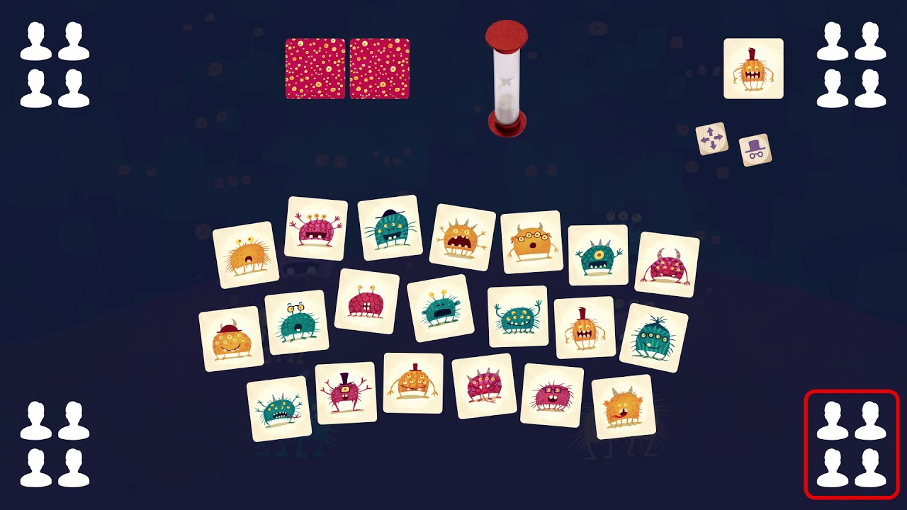 Настольная игра Банда монстриков: правила