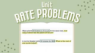How to Solve Unit Rate Word Problems | 6th Grade Math