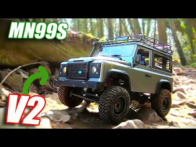 Best Budget RC Crawler Just Got Better! MN99S V2 Land Rover