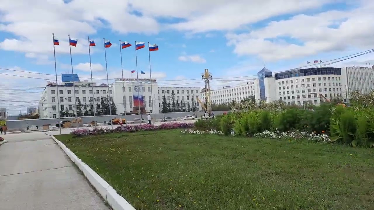 Якутск площадь ленина