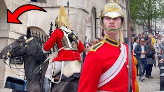 7ft King’s Guard: Most Priceless Moment Horse Wants to Follow his Best Buddy Back Inside by The King's Guards and Horse UK 779 views 2 hours ago 58 minutes