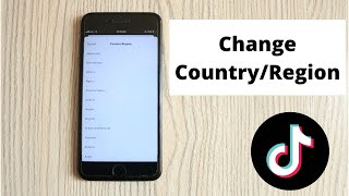 How To Change Tik Tok Regioncountrylocation Change Country In Tiktok