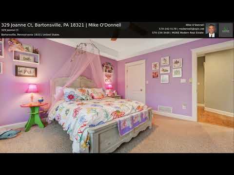 329 Joanne Ct, Bartonsville, PA home video tour