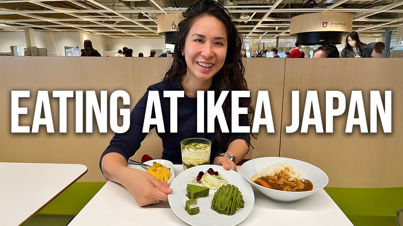 Eating at IKEA Japan: Matcha Desserts, Melon Soft Serve & More