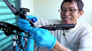 【分解発送予定】レトロ自転車　赤　修理必要　訳あり Can I fix my worn-out cross bike? ② Buying parts on Amazon
