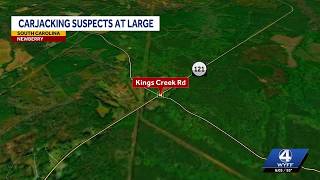 Deputies suspend search for suspects after stolen Greenville car recovered following pursuit
