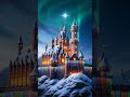 A Dreamy Fairy Tale Christmas 🎄😮 #fairytale #fantasy #winter #castle