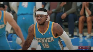 NBA 2K22 Melo vs Lebron (Cavs @ Nuggets) Full Game PS5 4K HD screenshot 2
