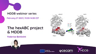 MDDB webinar series: “The hexABC & MDDB” MDDB webinar series: “The hexABC & MDDB”