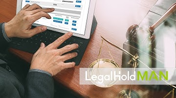 Legal hold activities, preservation, release and collection combined in one software "LegalHoldMAN"