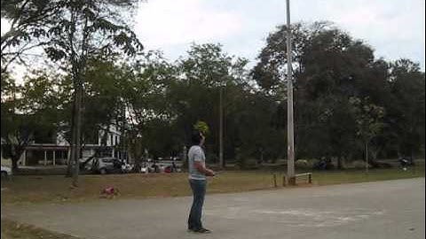 quadcopter hk450  test flight in outdoors