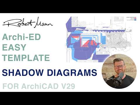 ArchiCAD Shadow Diagrams - Archi-ED Template v29