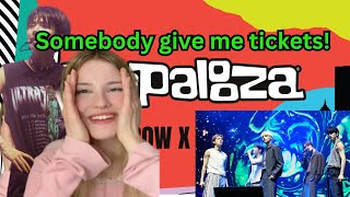 Reaction to TXT - LOLLAPALOOZA 2023, my cheeks hurt.... (Timestamps in caption!)