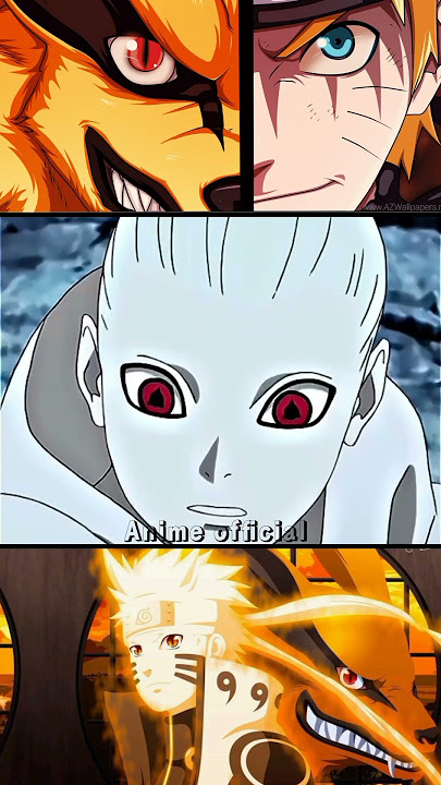 Naruto and kurama #Anime official #
