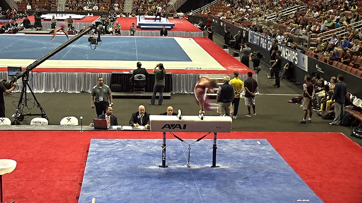Zack Mollett - Pommel Horse - 2017 P&G Championshi...