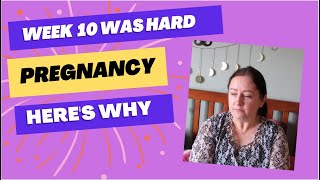 10 WEEKS PREGNANCY UPDATE: ROUGH WEEK by T&G Life 80 views 1 year ago 9 minutes, 33 seconds