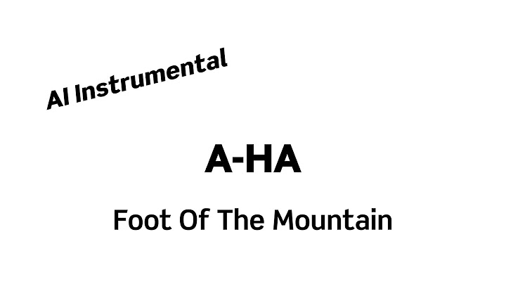 Foot of the Mountain Instrumental version - Instrumental performance video thumbnail