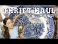 I hit the jackpot! THRIFTING VINTAGE &amp; STYLED THRIFT HAUL | Antique Farmhouse Decor | Goodwill