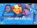 FETTY WAP - “679” | LYRIC PRANK ON SCHOOL THOT 💦 **GOT FREAKY**