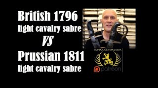 Prussian M1811 Blücher Sabre Vs British 1796 Light Cavalry Sabre