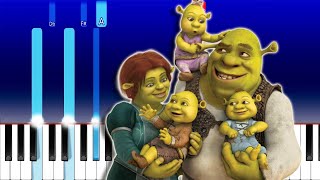 Shrek 2 - Accidentally In Love (Piano Tutorial)