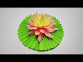 How To Make Lotus Flower / Water Lilly With Paper