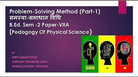 Problem-Solving Method (Part-1)