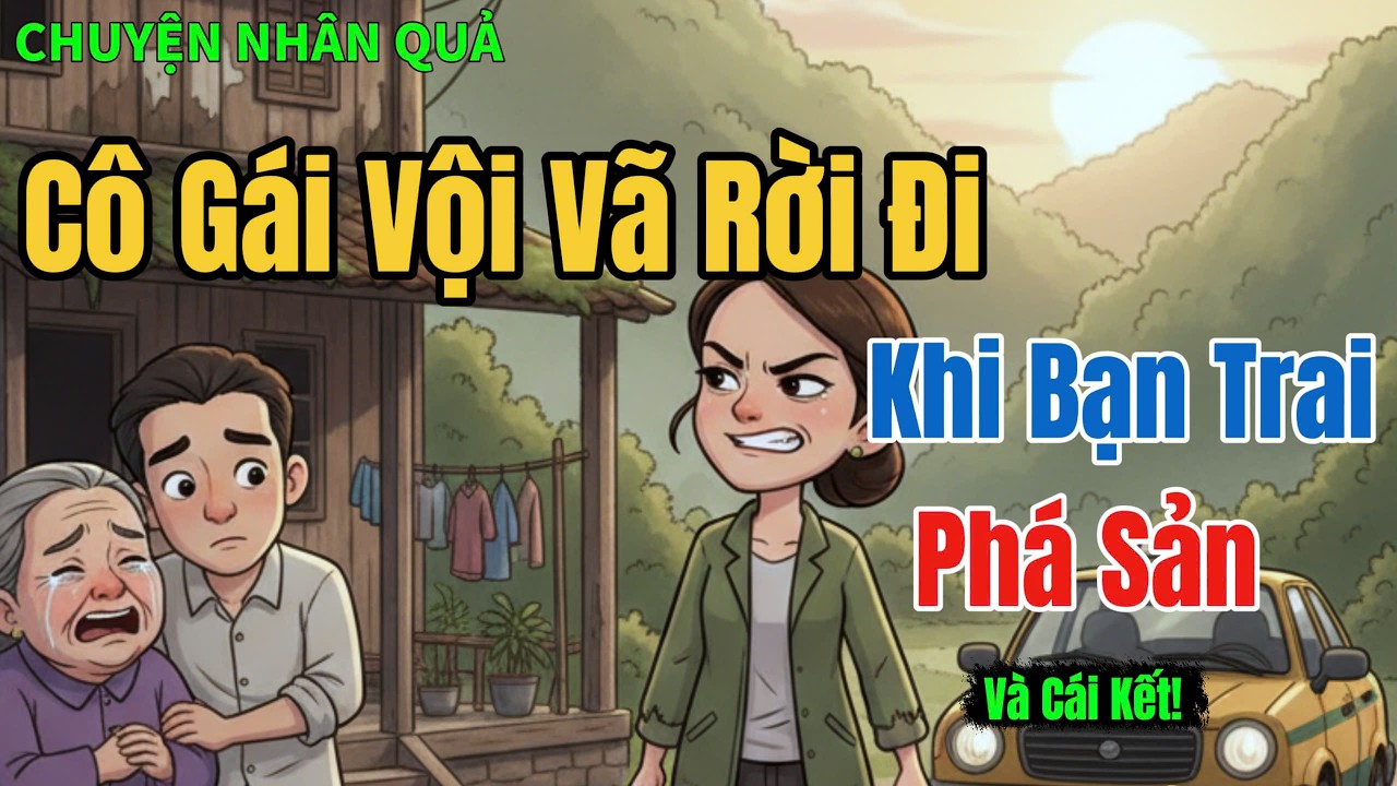 Thấy Bạn Trai Phá Sản Liền Vội Vã Rời Đi, Cô Gái Nhận Quả Báo Ê Chề | Chuyện Nhân Quả