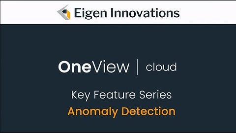 OneView | Cloud Feature - Anomaly Detection