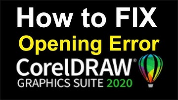 Fix Corel draw 2020 Suddenly Closing || Solved CorelDraw 2020 Not Opening After Installation