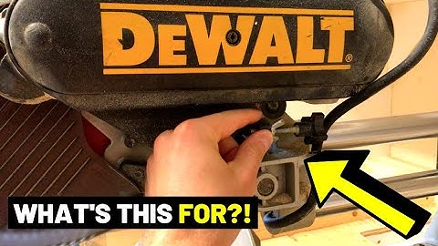 Use A Miter Saw As A Radial Arm Saw?! (MOST PEOPLE DON