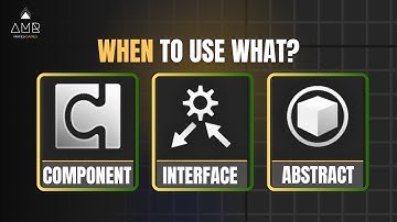 Components vs Interfaces vs Abstract Classes (When to Use What?)