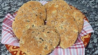 وصفة الخبز بالزرارع كيجي محمر ولذيذ وهشيش وفوائده كثيرة