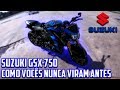 SUZUKI GSX-S 750 - COMO VOCES NUNCA VIRAM ANTES