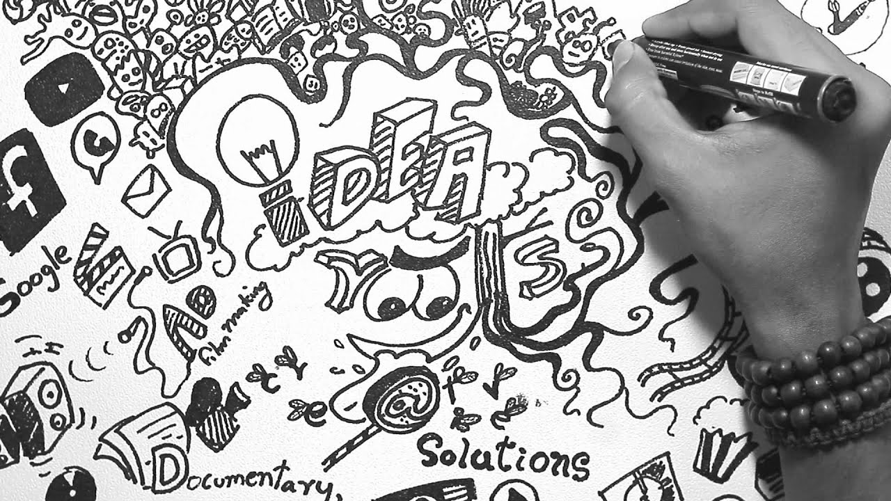 Idea Roots Doodle Art Logo YouTube