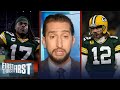 Davante Adams to the Raiders, Aaron Rodgers left with one fewer weapon — Nick | FIRST THINGS FIRST