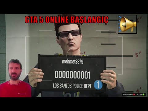 GTA 5 ONLİNE BAŞLANGIÇ VE İLK GÖREV