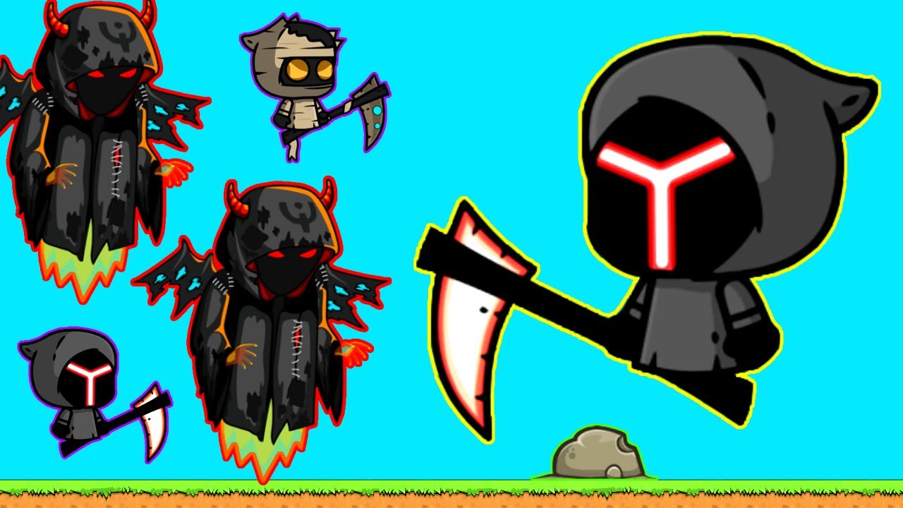 King Justice Kills Ghostly Reapers And Xmas Reaper Kills Boss in (EvoWorld.io)  