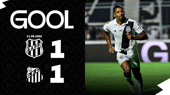GOL | PONTE PRETA 1 X 1 SANTOS | PONTE PLAY