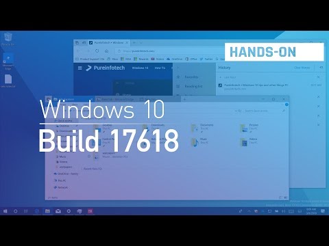 Windows 10 build 17618: Hands-on with tabs in File Explorer and apps, Fluent Design, Settings