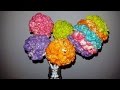 Palomitas arcoíris, paletas de palomitas fáciles / Super easy popcorn rainbow balls