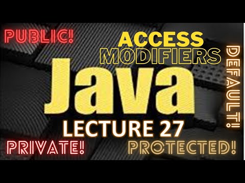Java| Access modifiers