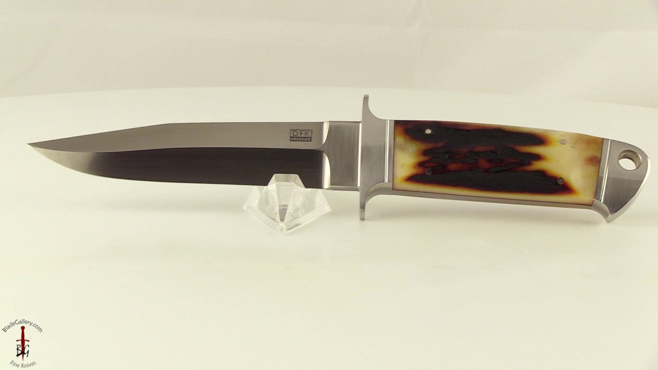 Integral Wilderness Knife with Stag